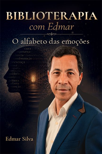 Capa de Biblioterapia com Edmar: O Alfabeto das Emoções